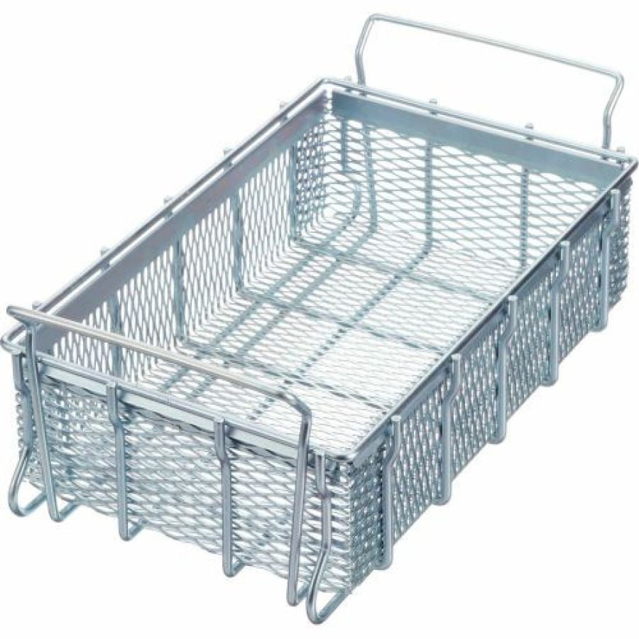 Parts Cleaning & Treating * | Discount Marlin Steel Material Handling Basket 16"L X 10"W X 3-15/16"H Plain Steel Price Each For Qty 5+