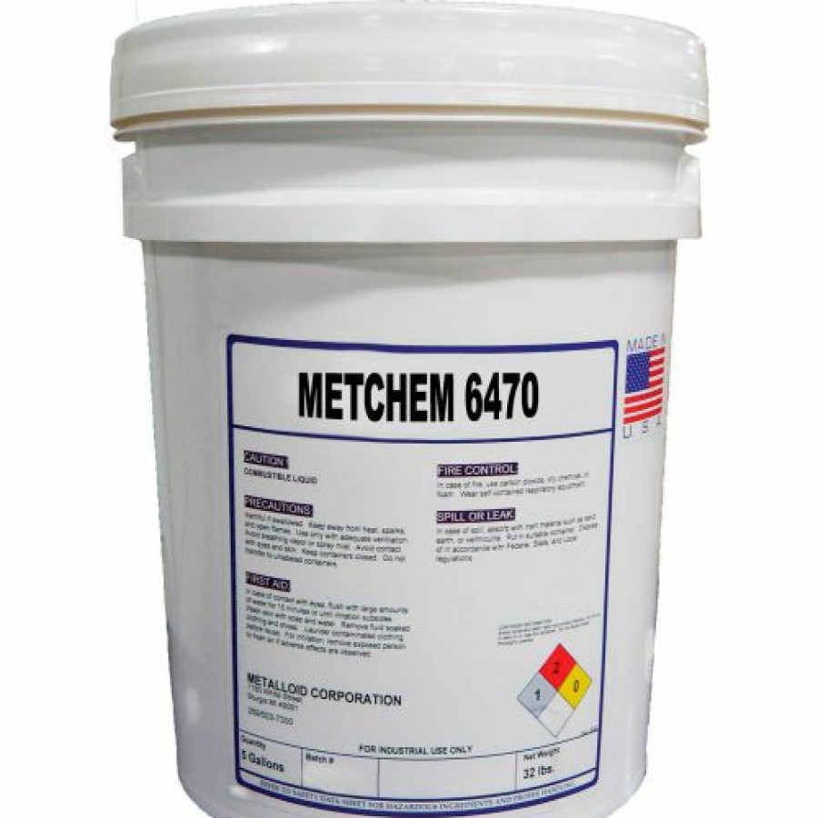 Metalworking Fluids * | Flash Sale Metalloid Metchem 6470 Synthetic Fluid 5 Gallon Pail