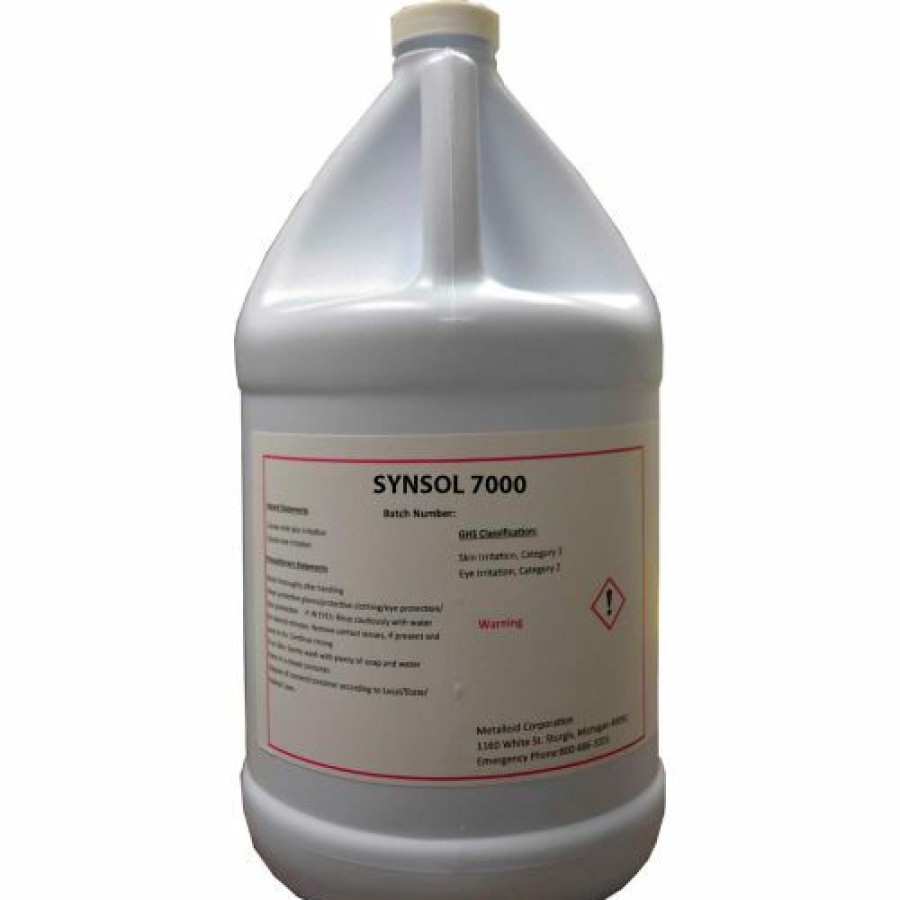 Metalworking Fluids * | Budget Metalloid Synsol 7000 Semi-Synthetic Fluid 1 Gallon Container