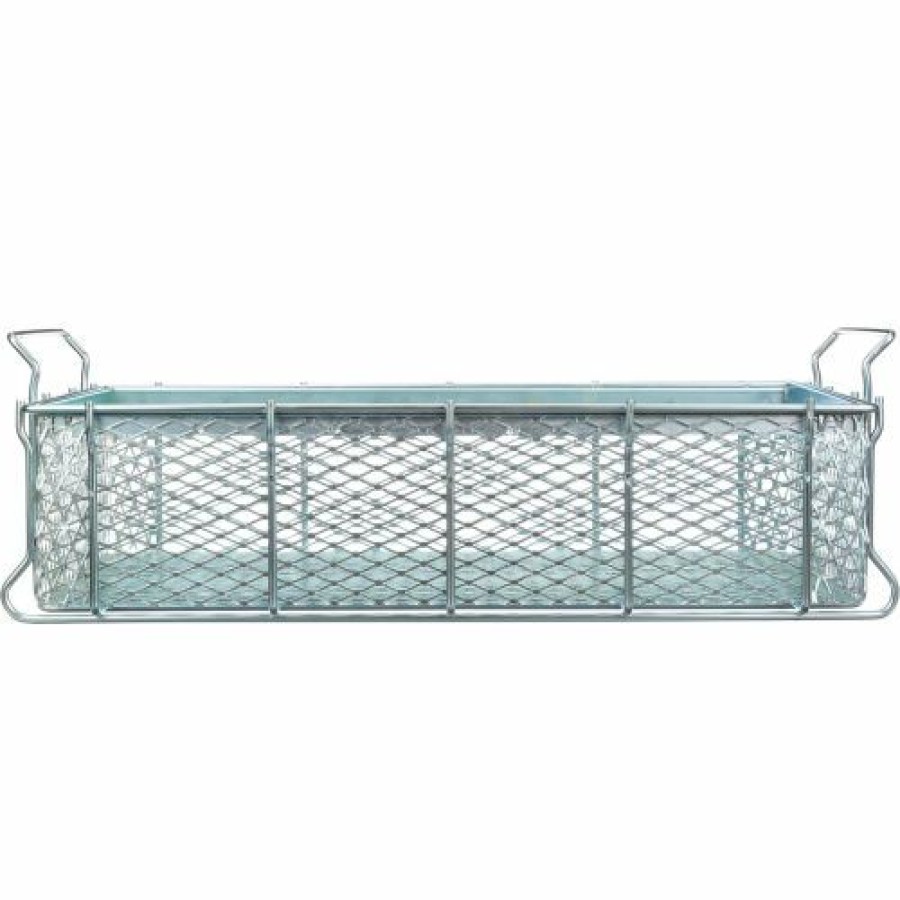 Parts Cleaning & Treating * | Buy Marlin Steel Material Handling Basket 24"L X 13-1/4"W X 5-7/16"H Plain Steel Price Each For Qty 5+