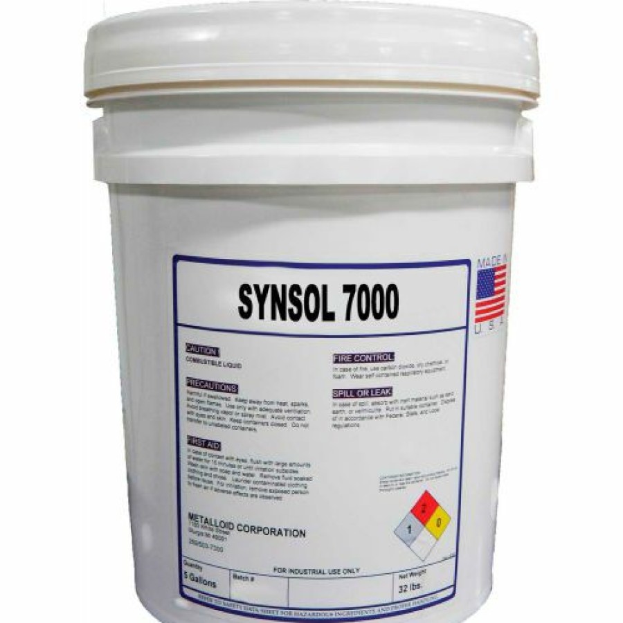 Metalworking Fluids * | Wholesale Metalloid Synsol 7000 Semi-Synthetic Fluid 5 Gallon Pail