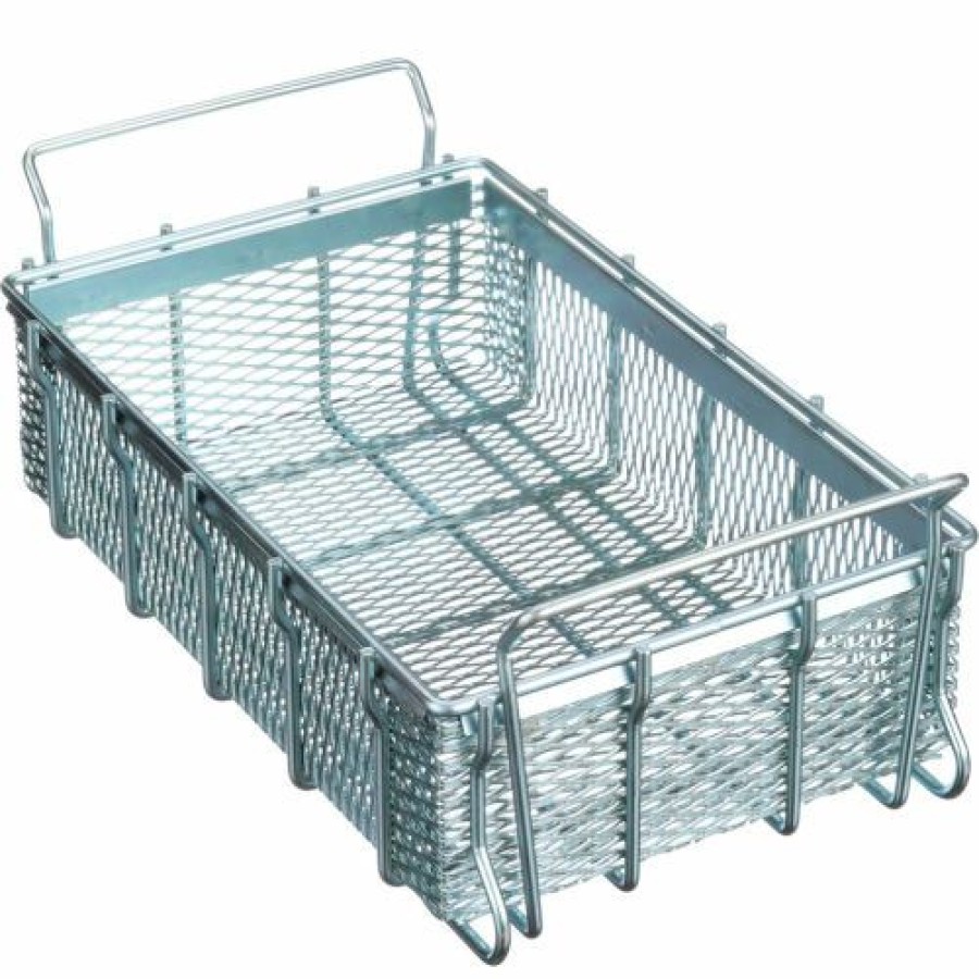 Parts Cleaning & Treating * | Best Deal Marlin Steel Material Handling Basket 21"L X 13-1/4"W X 5-7/16"H 0.25" Wire Plain Steel