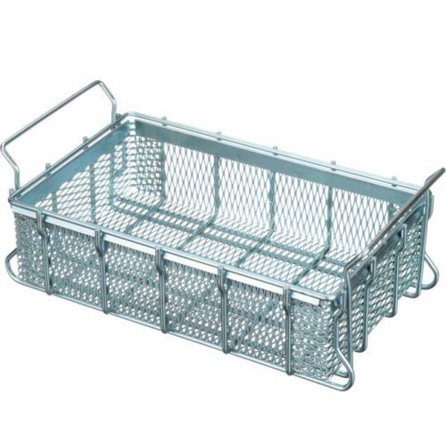 Parts Cleaning & Treating * | Best Deal Marlin Steel Material Handling Basket 21"L X 13-1/4"W X 5-7/16"H 0.25" Wire Plain Steel