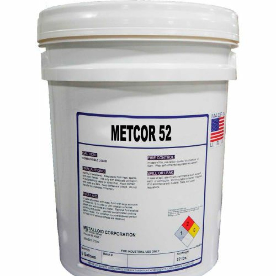 Metalworking Fluids * | Cheapest Metalloid Metcor 52 Corrosion Inhibitor 5 Gallon Pail